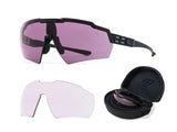Blastshield MILSPEC Ballistic | Black Frame with Shooting Lens Bundle