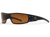 Magnum Polarized | Black Frame with Brown Lens