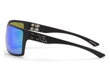 Marauder Polarized | Black Frame with Green Mirror Lens