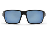 Marauder Polarized | Black Frame with Blue Mirror Lens