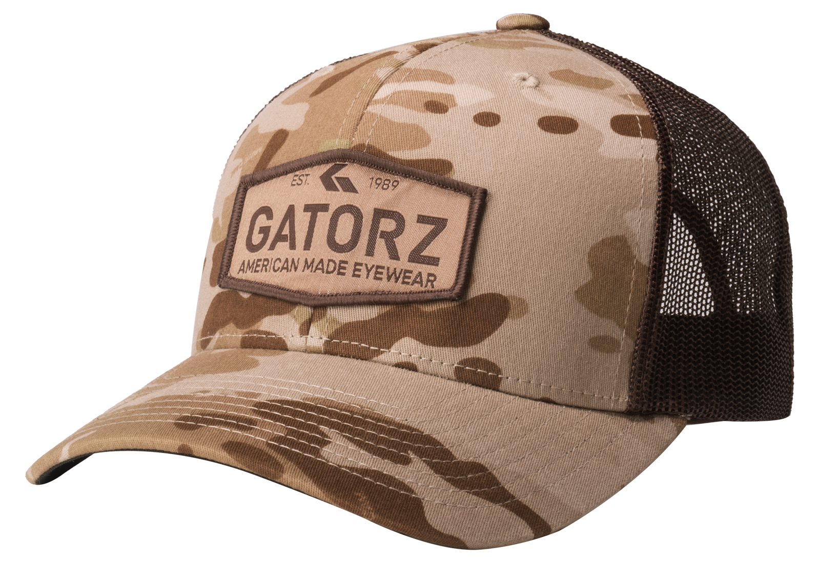 Snap back Multicam Arid / Woven Logo Patch – GATORZ Eyewear Snap back Multicam Arid / Woven Logo Patch – GATORZ Eyewear