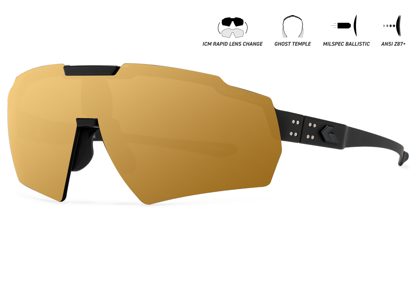 GATORZ Blastshield Tactical Eyewear | Ballistic Protection