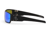 Specter Polarized | Black Frame with Green Mirror Lens