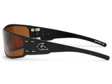 Magnum Polarized | Black Frame with Brown Lens