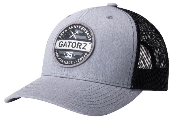 Snap back Heather / Black Woven 35th Anniversary Patch