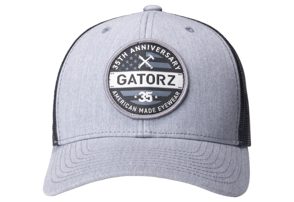 Snap back Heather / Black Woven 35th Anniversary Patch