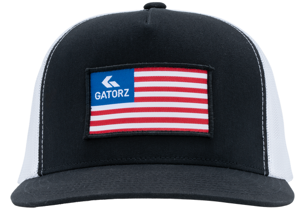 Snapback American Flag Patch Hat