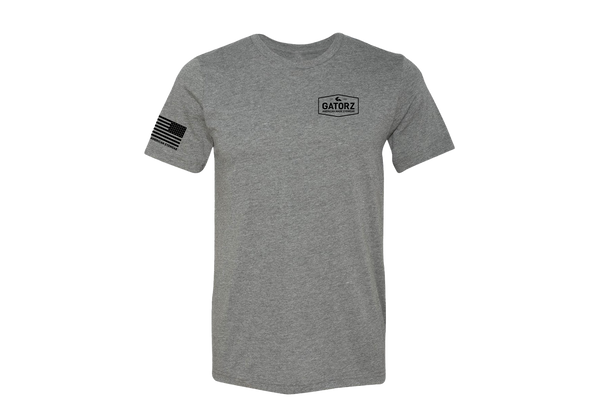 GATORZ Logo Heather Grey Tee