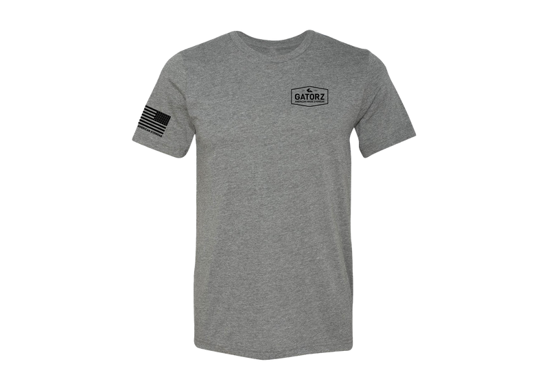 GATORZ Logo Heather Grey Tee