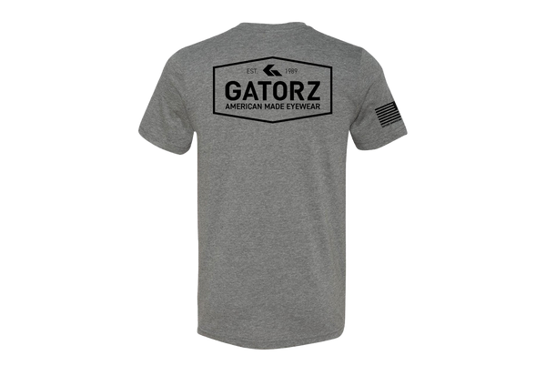 GATORZ Logo Heather Grey Tee