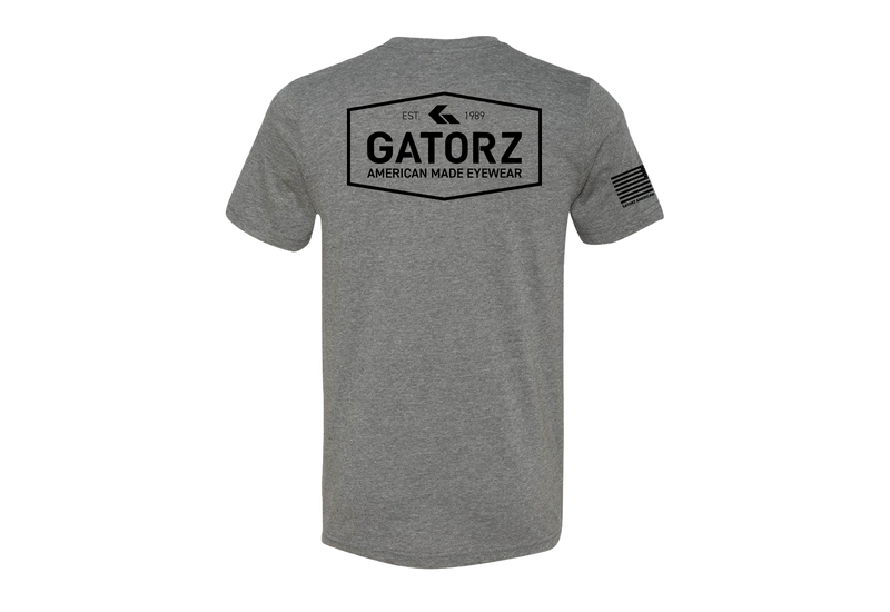 GATORZ Logo Heather Grey Tee