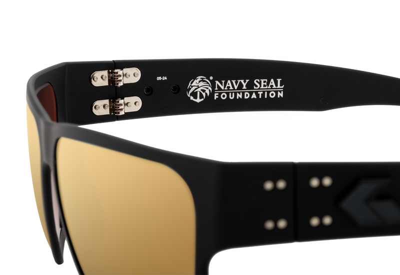 Navy SEAL Foundation Delta Rose Polarized Lens with Gold Mirror
