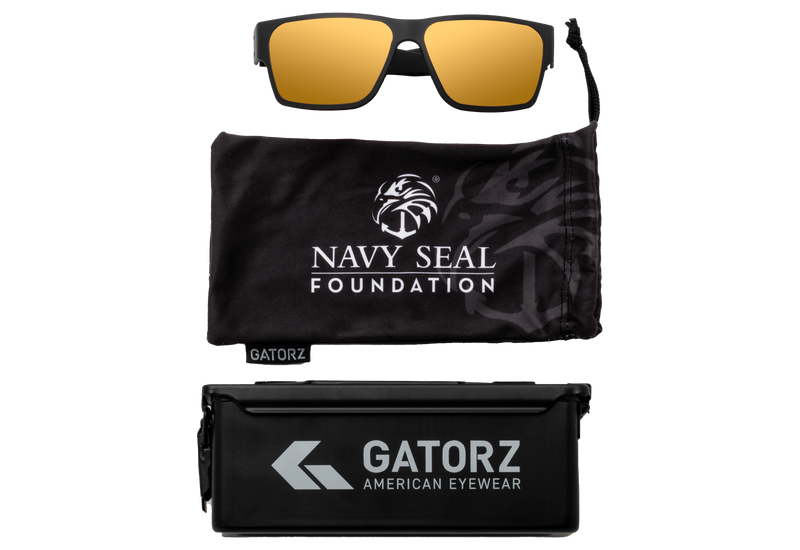 Navy SEAL Foundation Delta Rose Polarized Lens with Gold Mirror