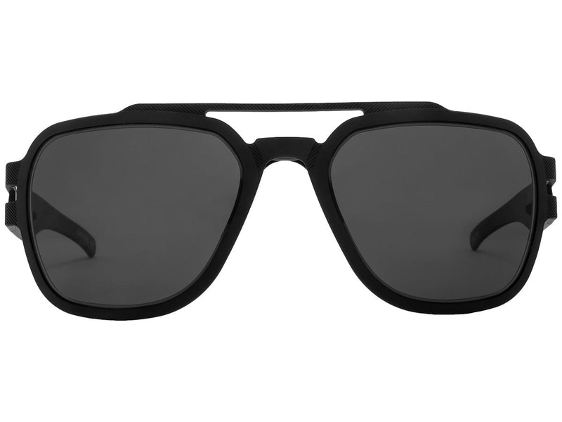 Matte Blackout / Smoke Polarized