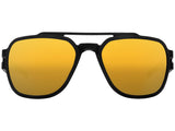 Matte Blackout / Rose Polarized w/ Gold Mirror
