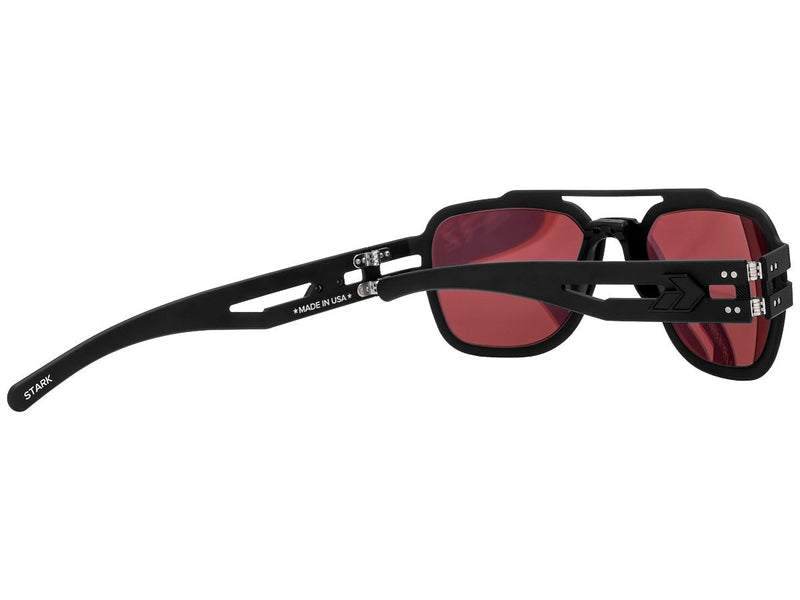 Matte Blackout / Rose Polarized w/ Gold Mirror