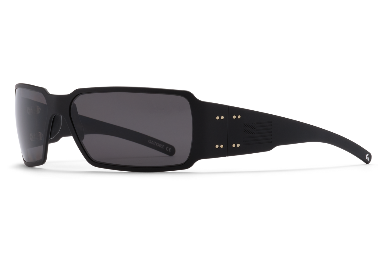 ゲイターズ　ボクスター　偏光　ガスケット付きGATORZ BOXSTER GATORZ BOXSTER BLACK FRAME x GREEN MIRROR POLARIZED