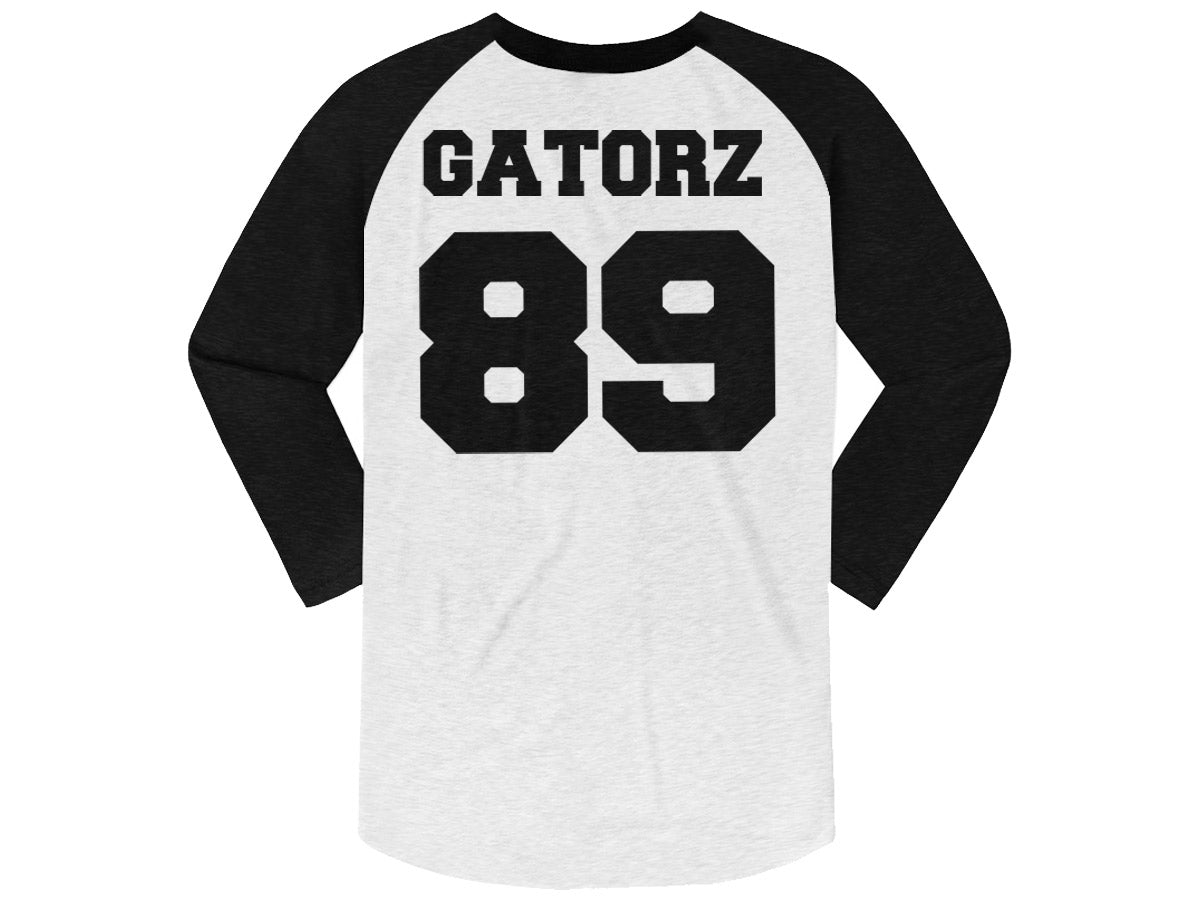 Black and White '89 Raglan Tee – GATORZ Eyewear